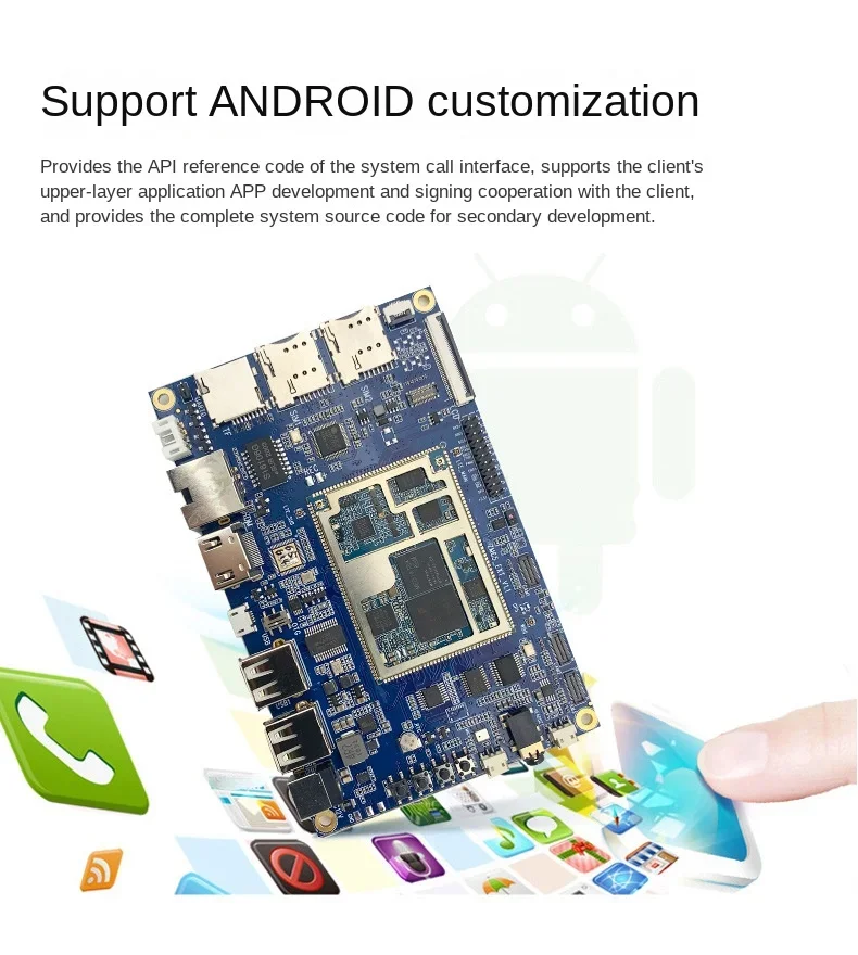 4g Android Motherboard MTK8788 High Performance Android Motherboard Development Board 4G Core Module