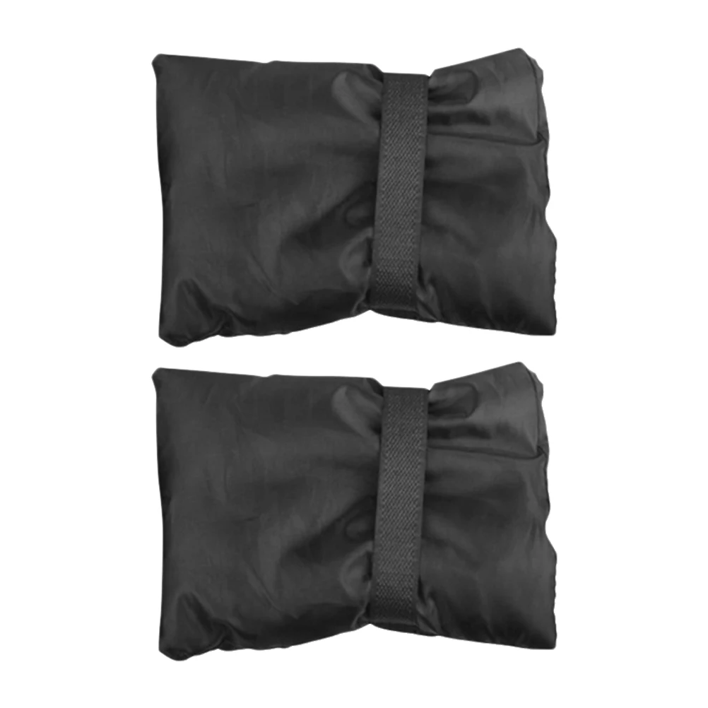 

2pcs Faucet Cover Winter Outdoor Water Tap Freeze Protection Reusable Frost Pipe Covers Kitchen Facilities Oxford Cloth Elastic