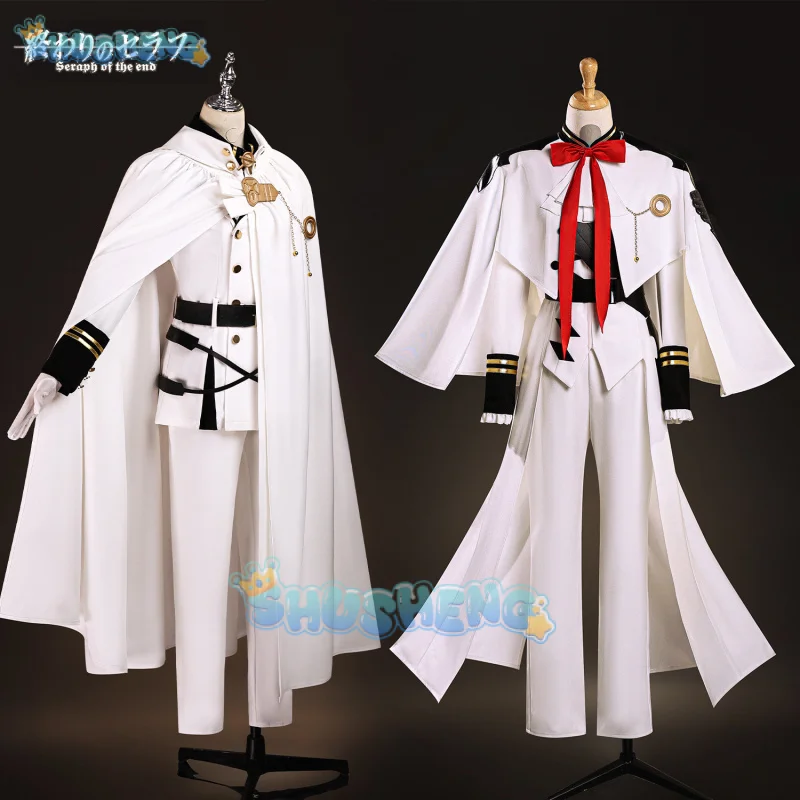 

Mikaela Hyakuya Ferid Bathory Cosplay Costume Seraph of the end Uniform Halloween Carnival Party Christmas Play Role Clothing