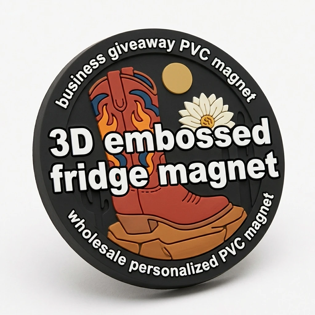 Bulk Custom Logo Soft PVC Refrigerator Magnet Personalized Rubber Fridge Magnet Custom Souvenir Promotional Business Gift
