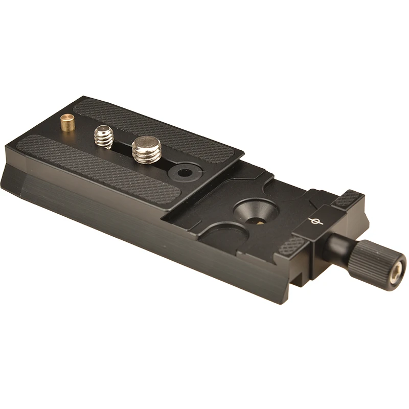 Manfrotto-Type Quick Release Plate with Arca-Type Clamp To Horizontal Arca-type Plates or L-plates Camera Mount Sliding Plate