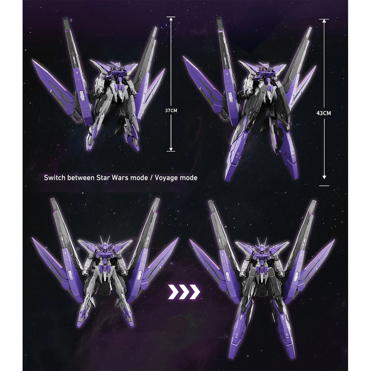 

HIPLAY Iron Toys Frame Series STAR ABYSS Alloy Skeleton 1/100 Scale Highly Detailed Build Model Kit