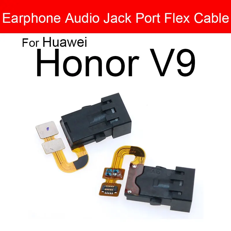 Audio Jack Flex Ribbon For Huawei Honor 20i 9i 9X 10 9 8 Lite 8 Pro 8X Max V8 V9 V10 Headphone Earphone Port Flex Cable Parts