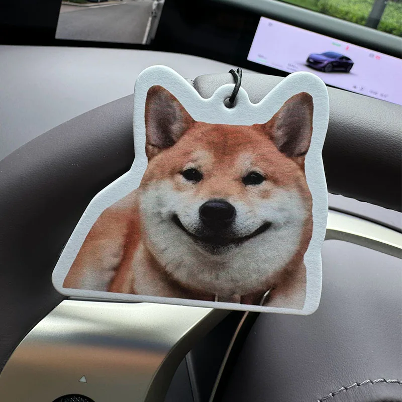 Schattige lachende Shiba Inu, - Perfume Fragrance Emoji recensie en prijs