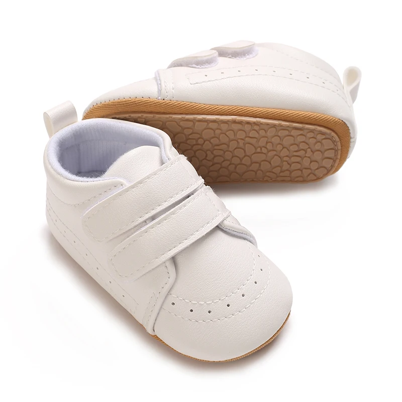 

Baby Shoes With Spring And Autumn Uppers PU Rubber Sole Anti Slip Suitable For 0-1 Year Old Baby Shoes Walking Shoes
