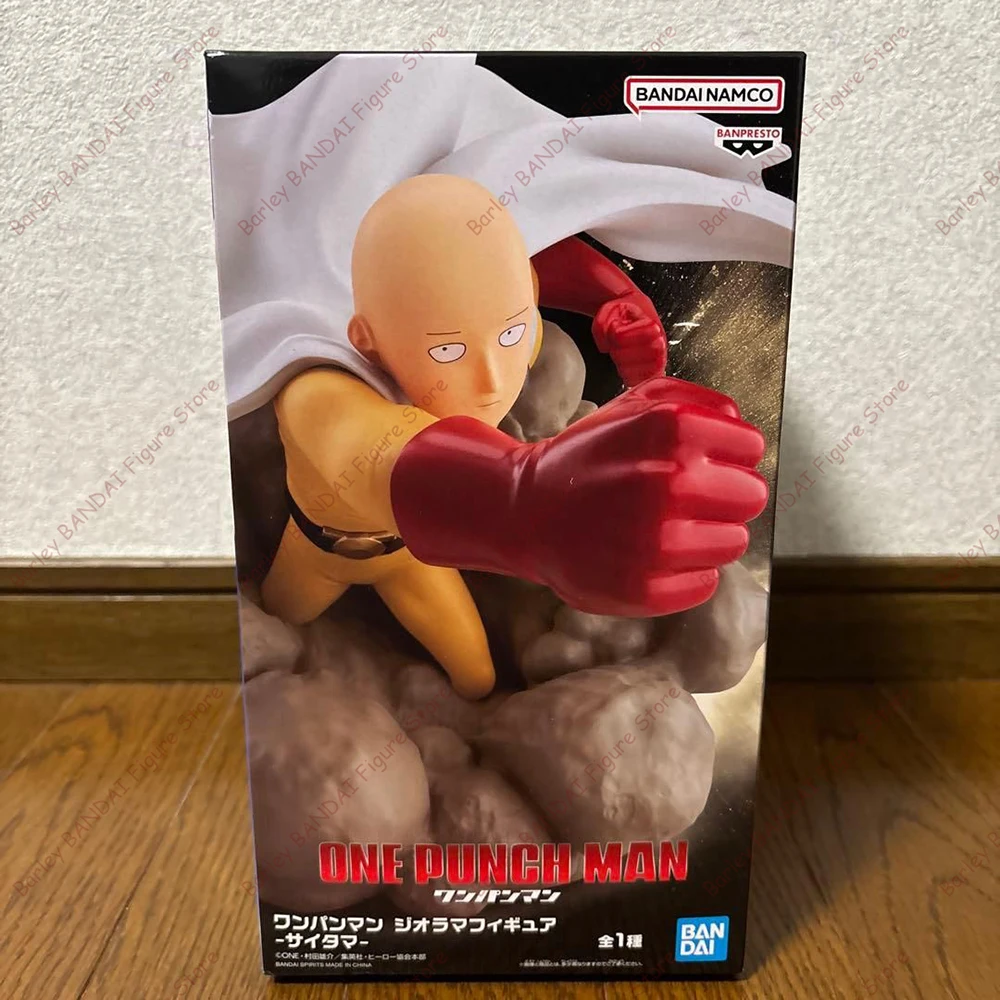 

Original In Stock BANPRESTO ONE PUNCH MAN Saitama Diorama Figure Anime Action Figures Boxed Model Toys Holiday Gifts For Kids