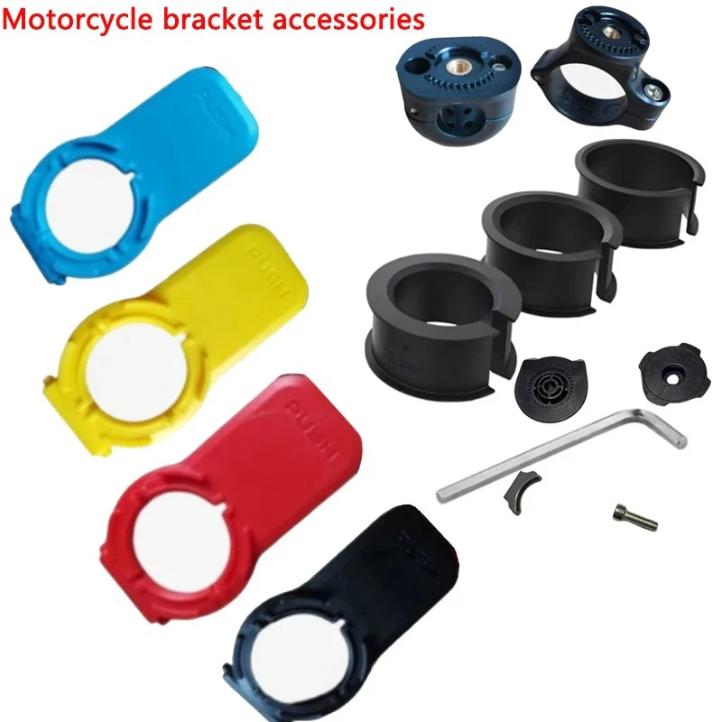 AliExpress NONE (143 Series module assembly accessories) For 360° Rotation & Secure 4Lock, Handlebar Holder Bike Bicycle Motorcycle Phone Mount