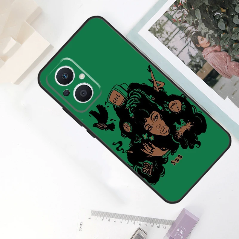 Sza Ctrl Alternate Album Case For OPPO Reno 8 7 6 5 4 Lite 10 Pro 11F 4Z 5Z 8T OPPO Find X2 X3 X5 Lite X6 Pro Cover