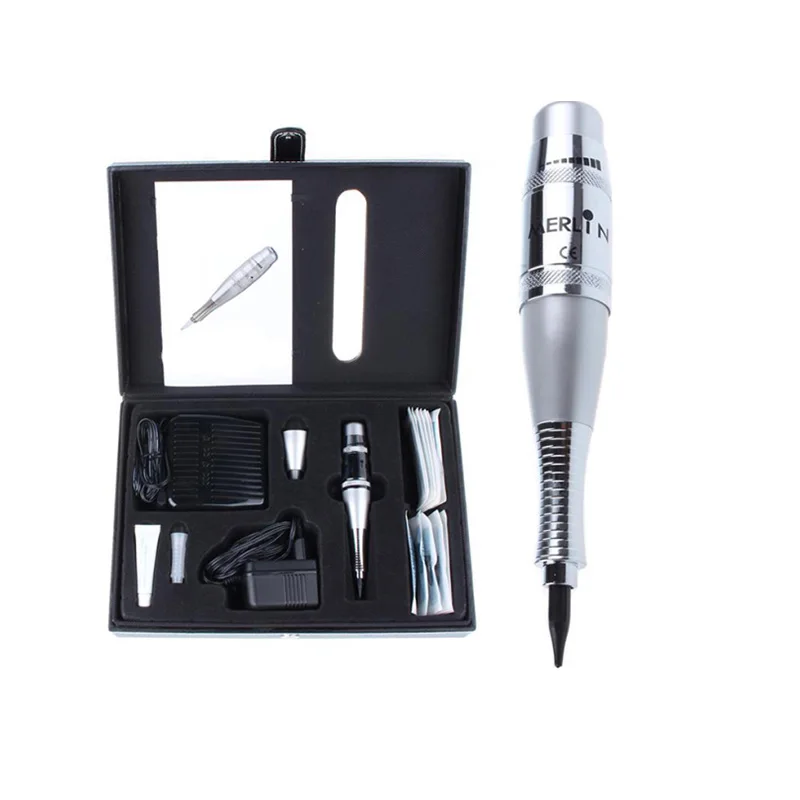 1 Set Professional Complete USA  Merlin Tattoo machine Kits for Permanent Makeup merline  Cosmetic Eyebrow Lip Tattoo