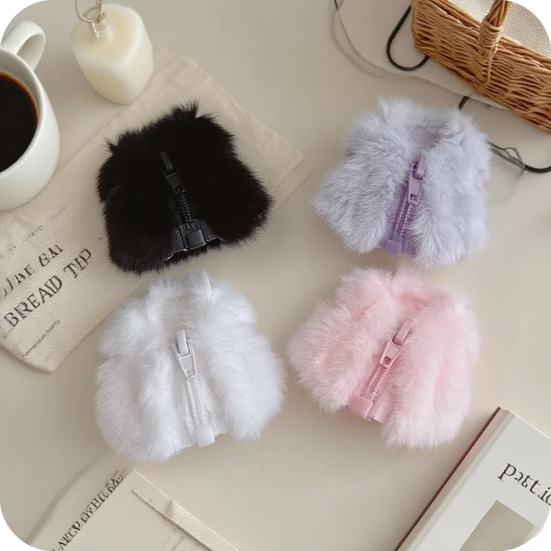 Labubu 4.0 coração senha série inverno bonito casaco mini colete natal edição limitada roupas labubu roupas de alta qualidade