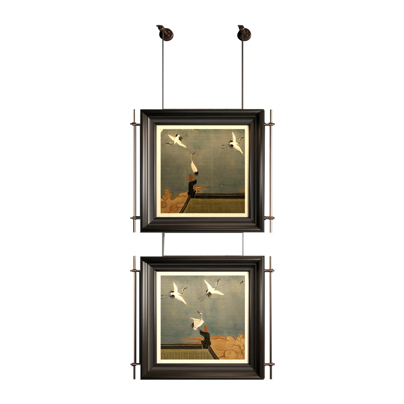 

Metal wrought iron decorative painting retro nostalgic fashion hotel restaurant boom creative three-dimensional hanging painting