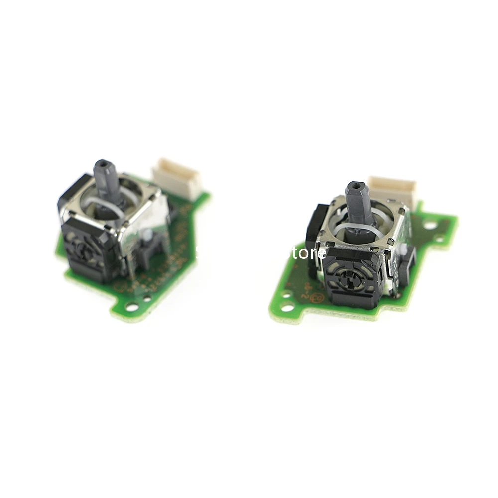 

10pcs 3D Joystick left right joystick With PCB Board For Wii U gamepad LR analog joystick for WIIU