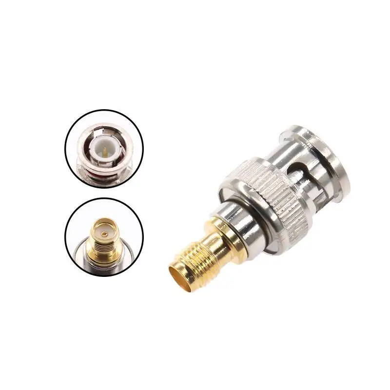 1 Stück SMA-Buchse auf BNC-Stecker Männlich-Buchse RF-Adapter-Steckverbinder – Detail 3