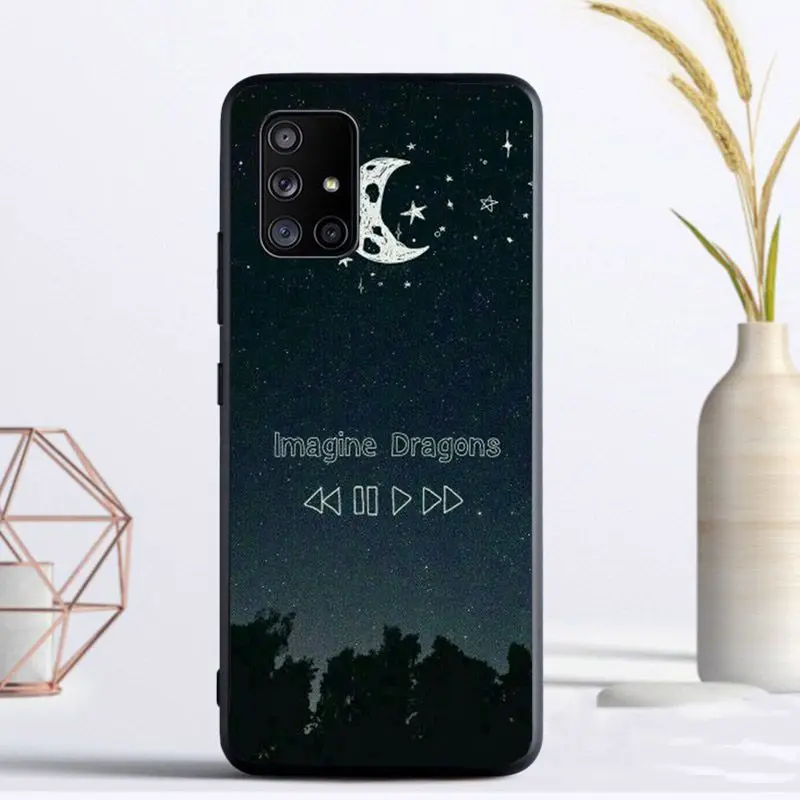 night music imagine dragons music Cover For Samsung Galaxy A55 A54 5G A24 A52 A14 A23 A53 A32 A22 A34 A41 A42 A33 A40 A51 Cases