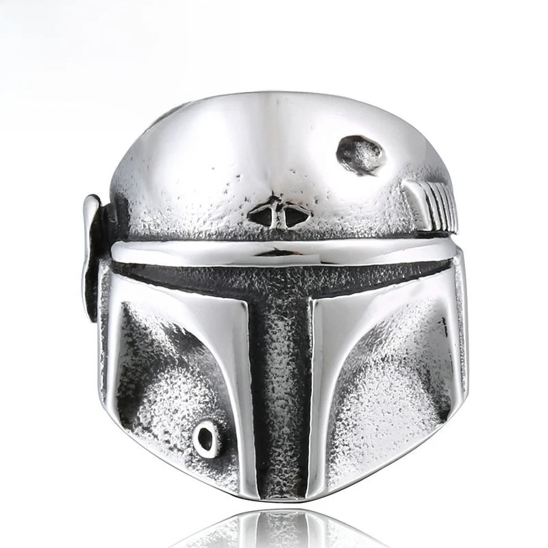 Men's Titanium Steel Ring Empire Soldier Personalized Fashion Jewelry ...