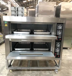 Food Deck Bakery Horno De para pan Panaderia industrial four A Gas pain Baking Pizza Cake Bread Oven Prices Other Snack Machines