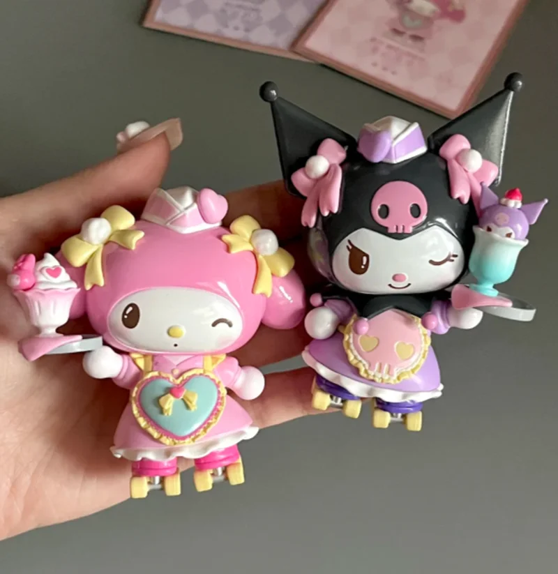 

Коллекционная фигурка Sanrio Blind Box: серия «Роллер-скейтинг» (Куроми, Моя Мелодия, Hello Kitty) – подарок