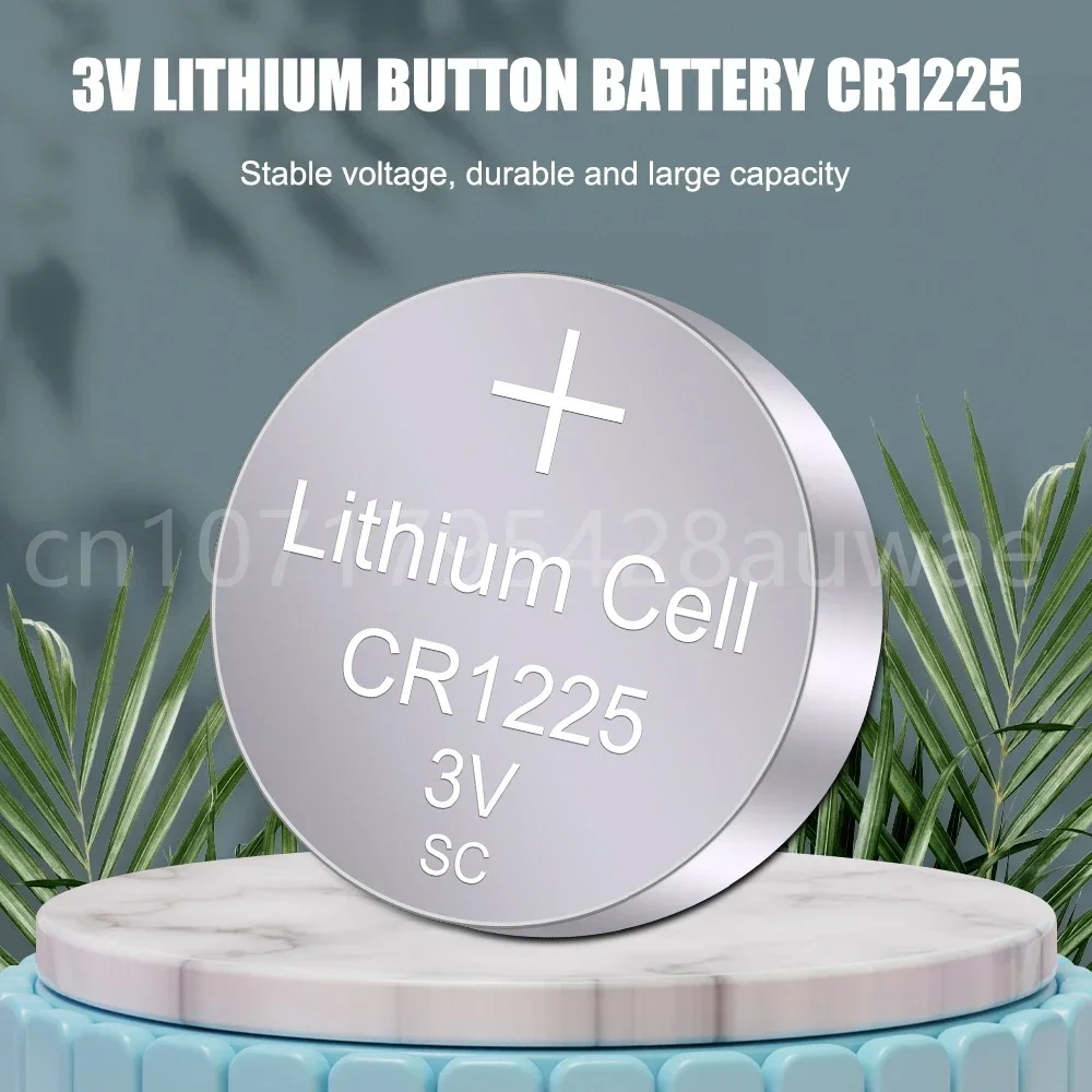 5-20PCS 3v Volt Lithium CR1225 Battery LM1225 BR1225 ECR1225 KCR1225 Watch Toys Calculators Button Coin Cells Battery