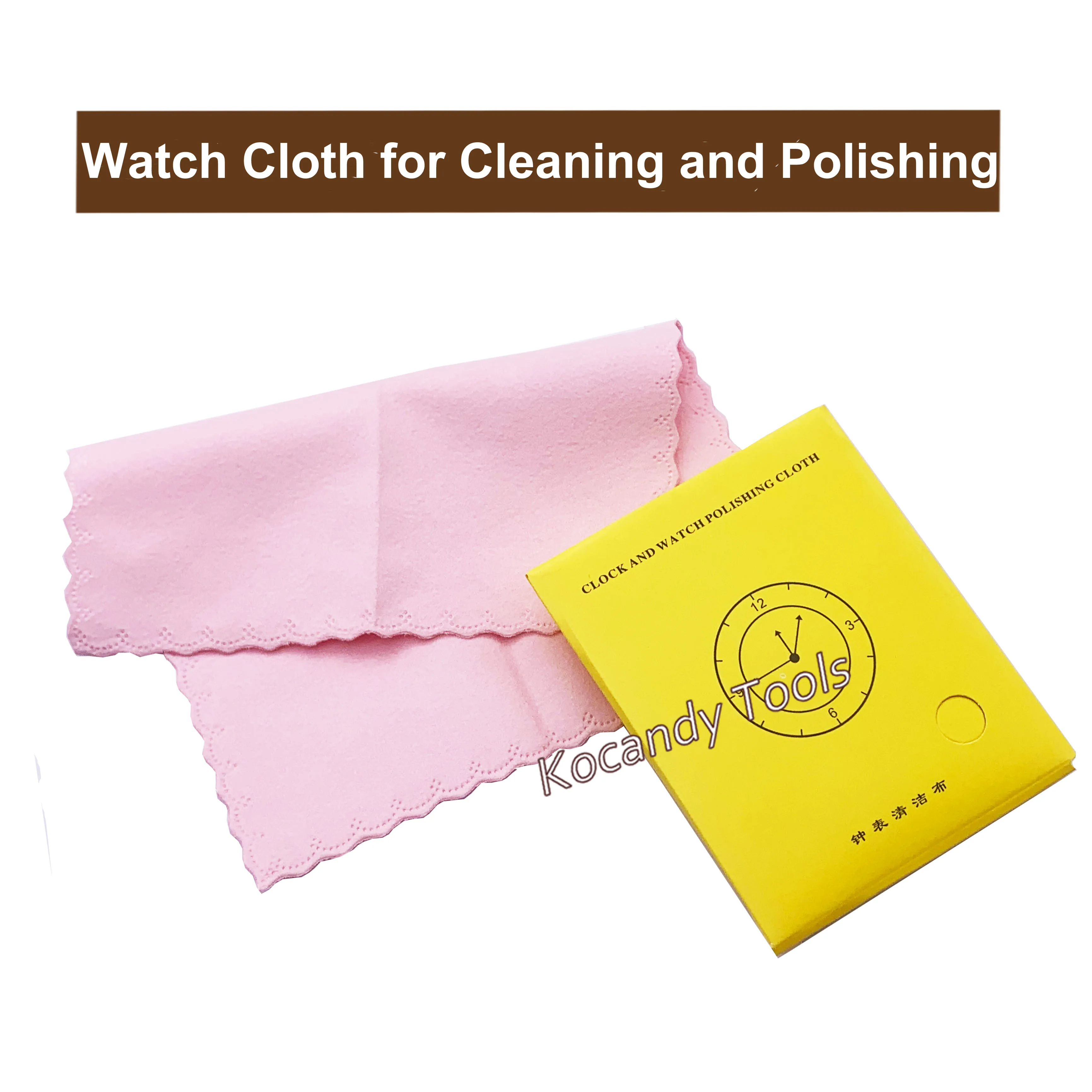 Soft Chamois Glasses Cleaner Watch Eyeglasses Microfiber Clean Cloth for Watch Repair and Polishing
