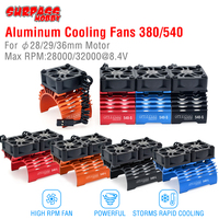 SURPASS HOBBY RC Motor Fan Cooling Heatsink for 380 390 540 550 Brushless Motor 28/29/36mm