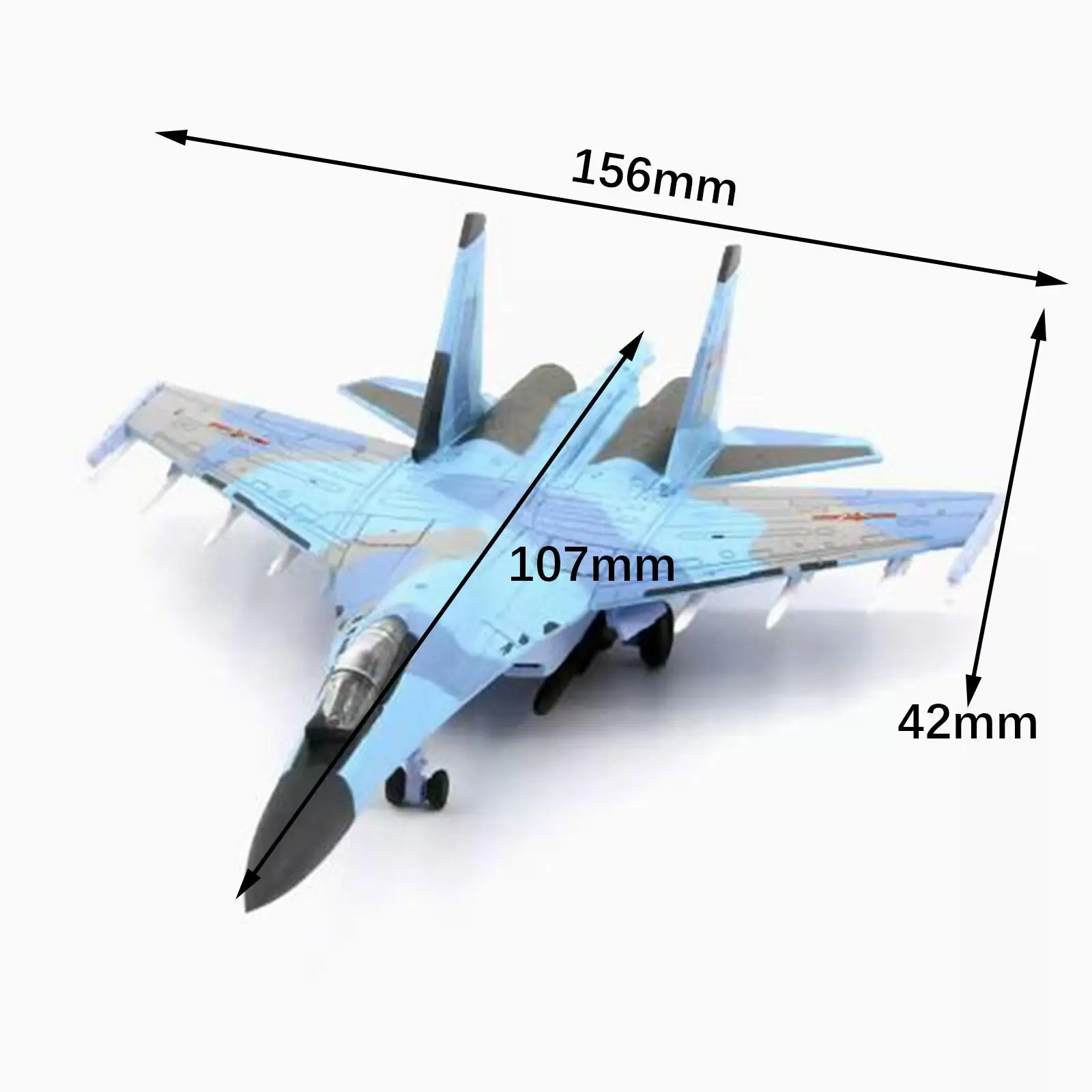 1/144 Sacle Fighter Model Desktop Decoration Sturdy Collectibles Aircraft Model Plane Model for Kids Adults Birthday Gift