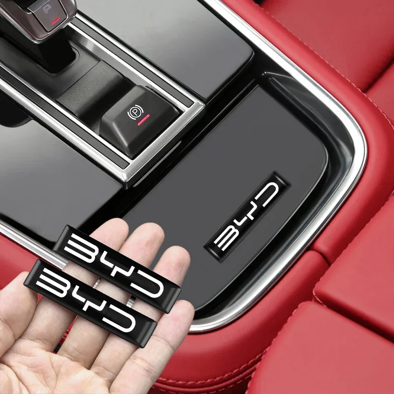 3D Car Badge Emblem Decorative Sticker Decal Accessories For BYD Atto 3 Seal Dolphin Han Tang Song Plus Qin Plus Yuan Plus