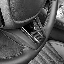 Real Carbon Fiber Steering Wheel Center Trim For Genesis G70 2017 2018 2019 2020 2021 2022 G80 2020+