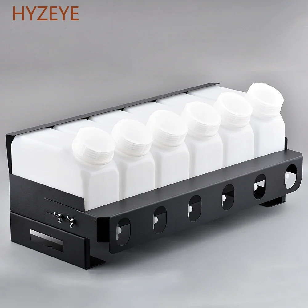 1500ml Bulk Ink Tank Kit 5 Color Ink Tank Usd for UV ECO DTF Ink Ciss System Xp600 I3200 with 4 5 6 Color
