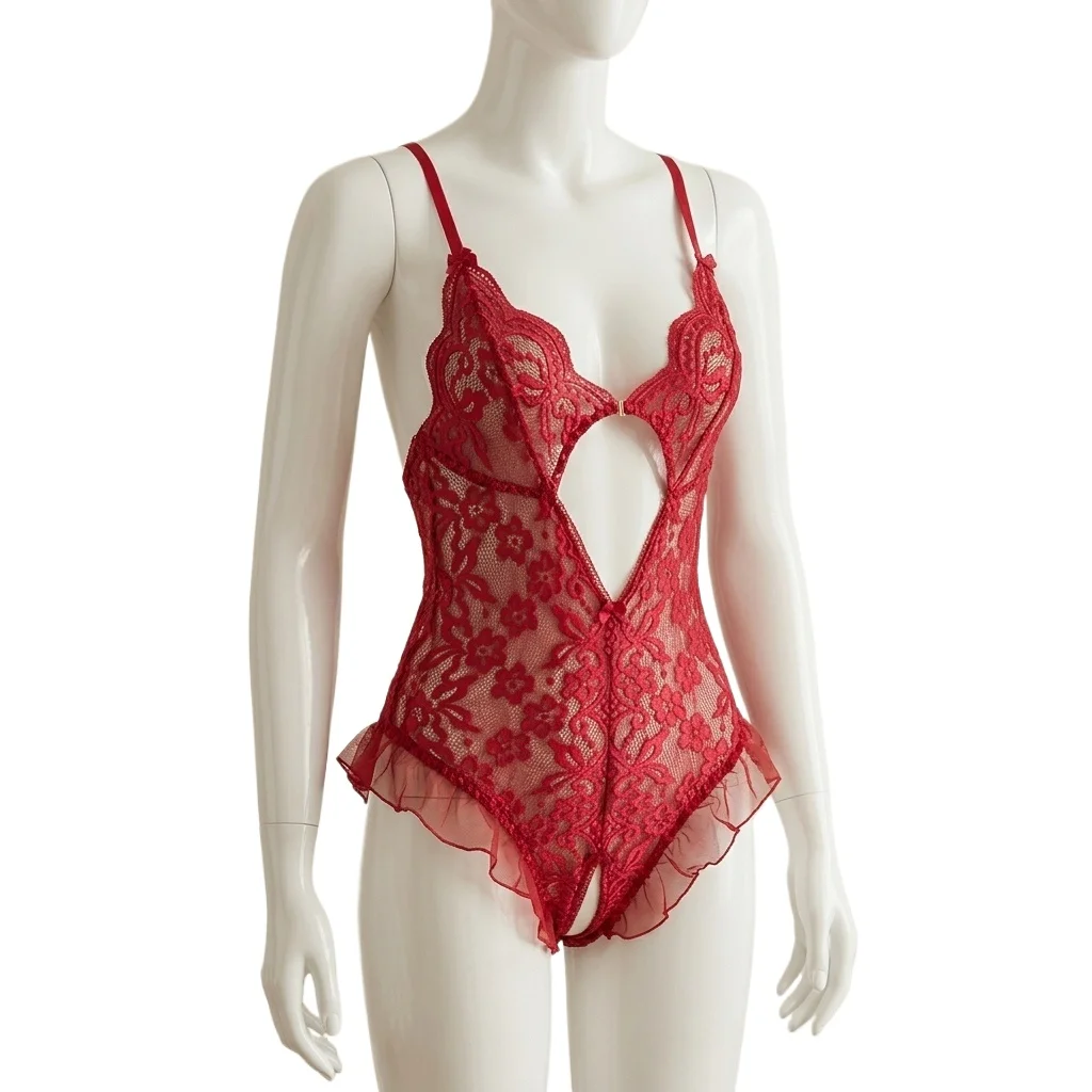 Adjustable Wireless Bra and Chemise Set for Women Gathered Large Size Apparent No Side Breast No Steel Ring Underwear