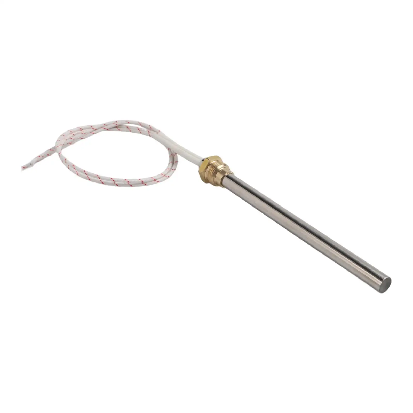Pellet Furnace 220V Ignition Rod 10mm Diameter 3/8 inch Thread Stainless Steel for Consistent Ignition Performance