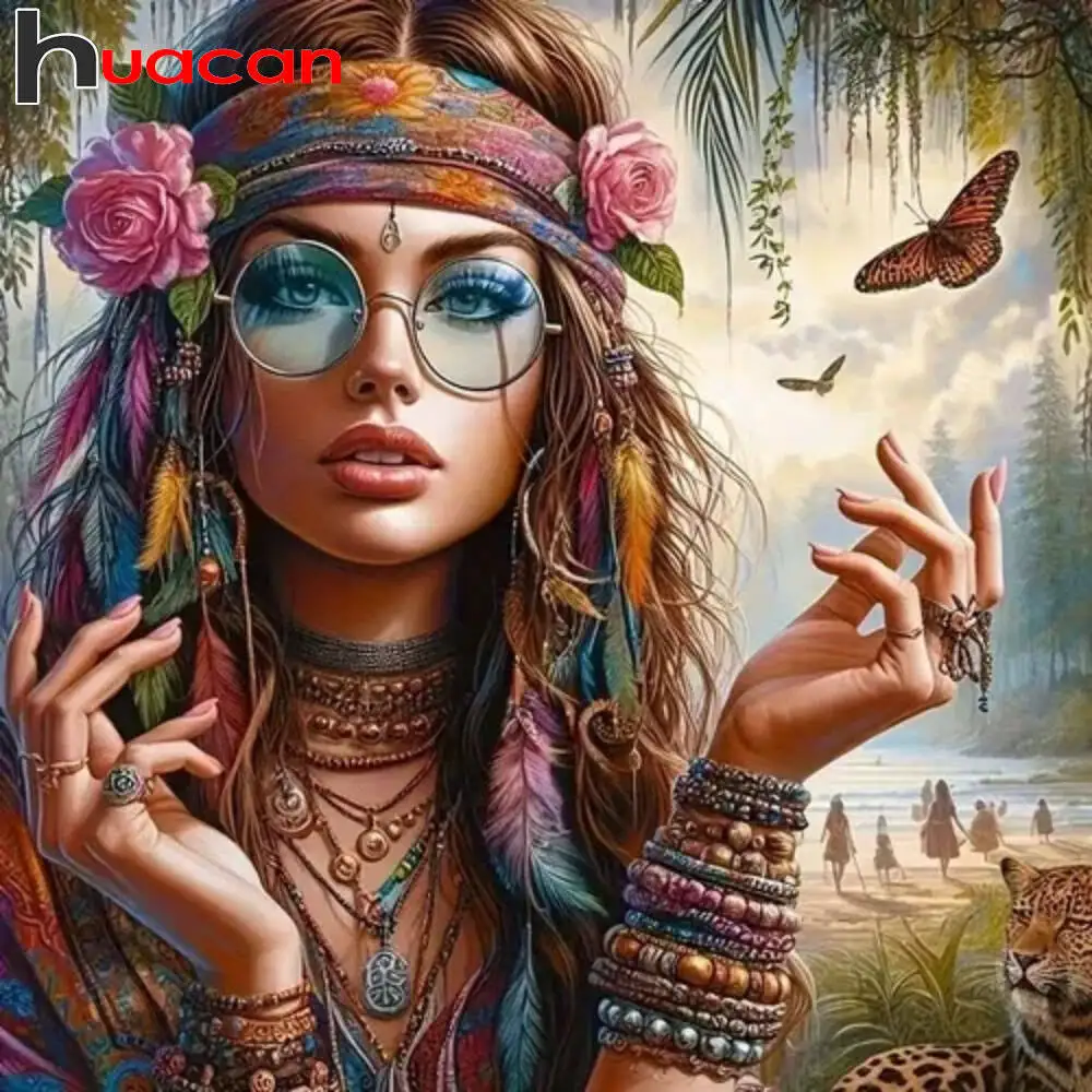 Huacan 2025, neue Kollektion, Diamant-Gemälde, Delphin, Himmel, Diamant-Stickerei, Meer, Sonnenuntergang, Mosaik, Kunst, Dekoration, Gemälde
