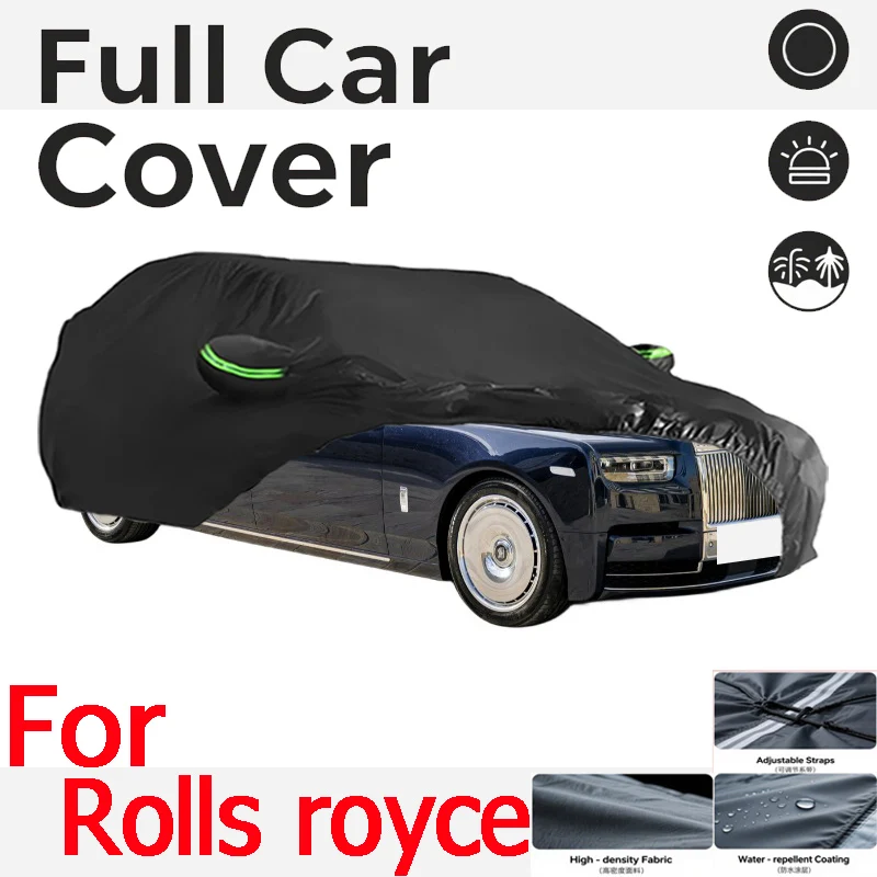 

Rolls-Royce Full Black Cover: All-Weather Shield – Waterproof, Windproof, Dustproof, UV-Protected for Outdoor Use