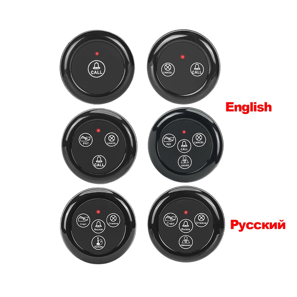 Retekess Restaurant Pager Hookah Wireless Calling System TD108 Watch TD032 Transmitter Button For Cafe Bar Club Customer Service