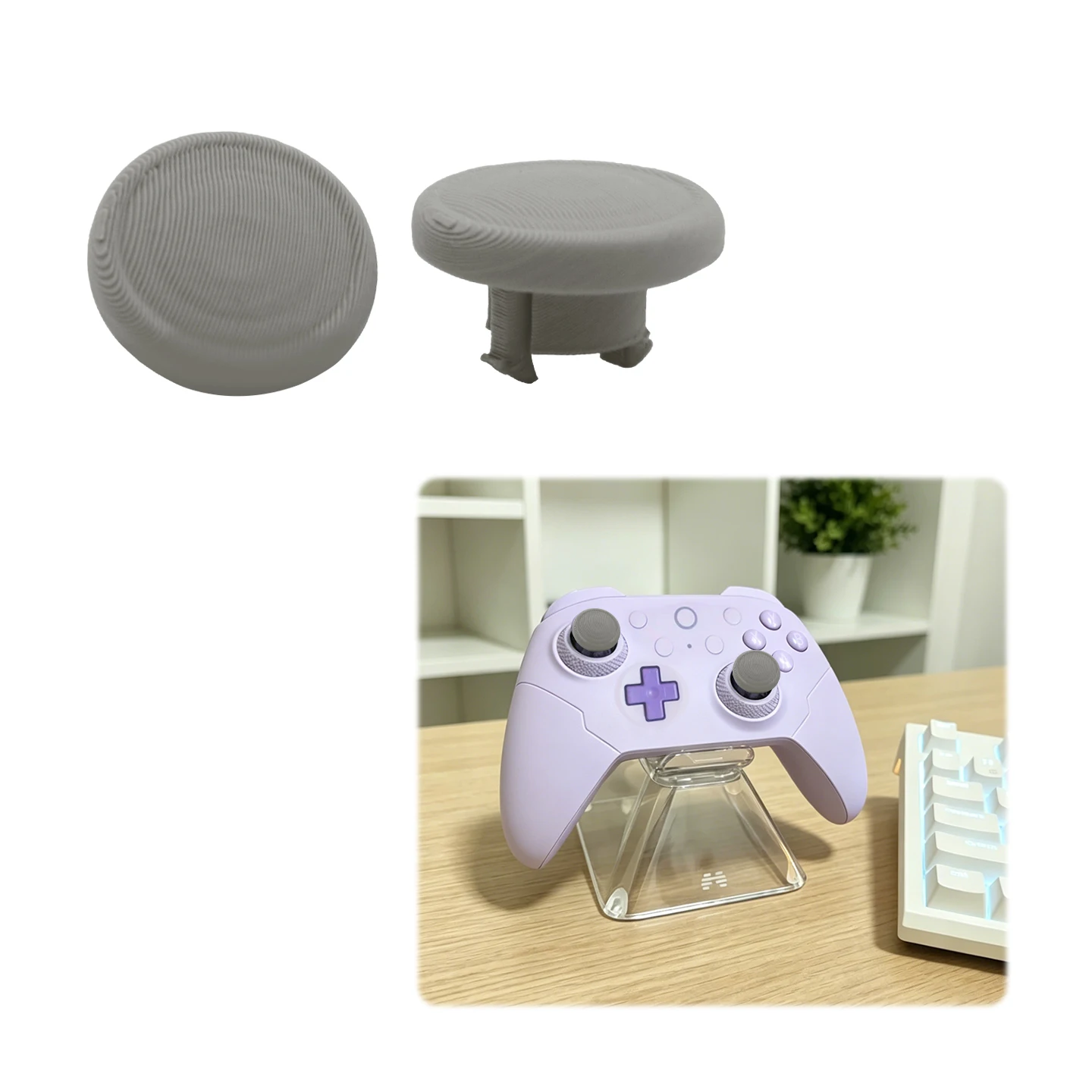 Запасные части для джойстика 8BitDo Ultimate 2C: накладки на стики, предотвращающие расшатывание, усиленные и устойчивые, для ремонта.