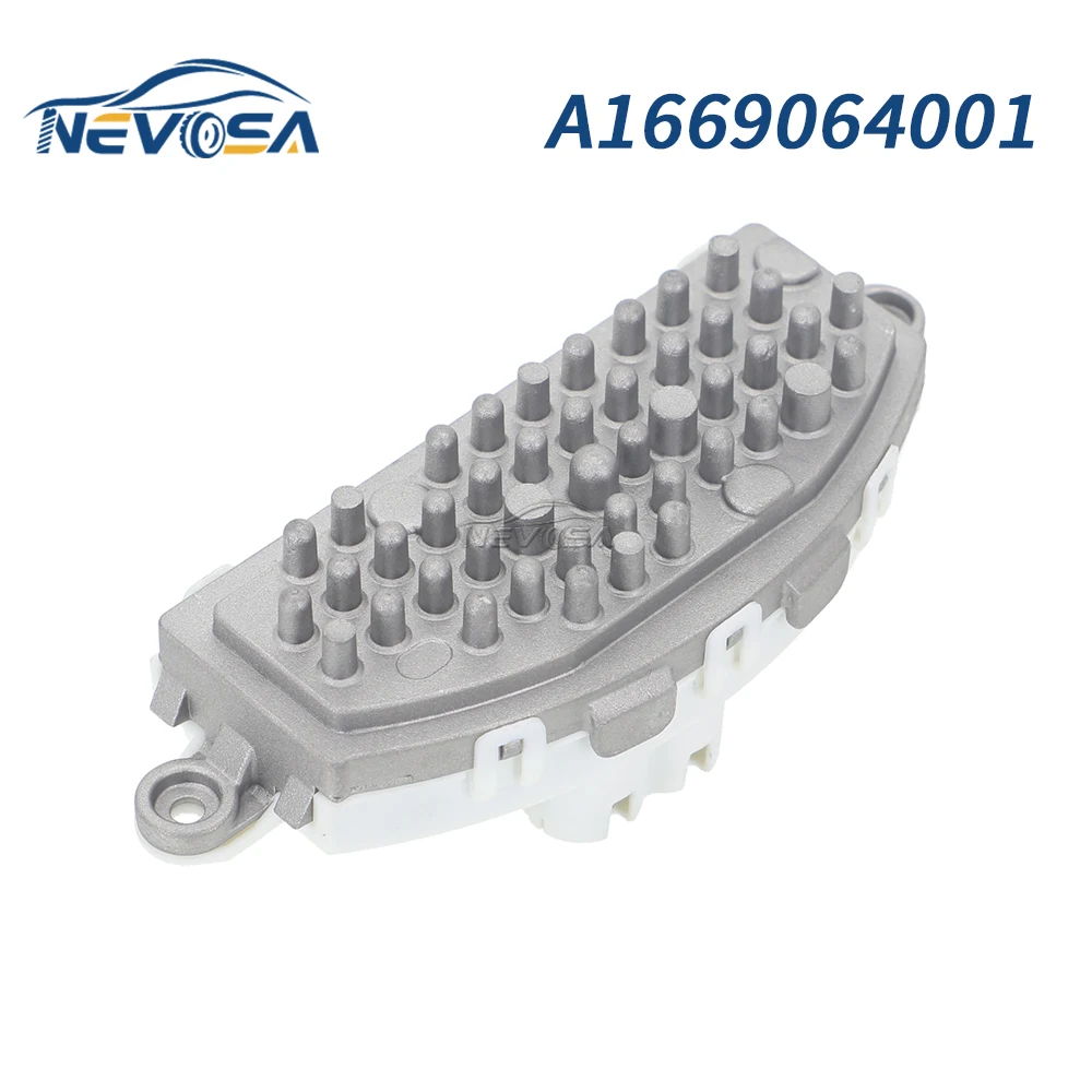 

Регулятор двигателя вентилятора HVAC для Mercedes Benz W166 GLE250 GLE350 GLE400 GLE500 GLE320 GLE450 A1669064001 Резистор двигателя вентилятора