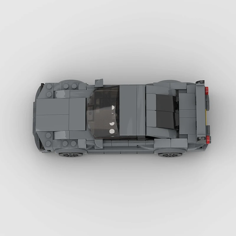 Set di costruzioni fai-da-te per modelli di auto d'epoca, con assemblaggio impegnativo e modelli di visualizzazione da collezione di auto