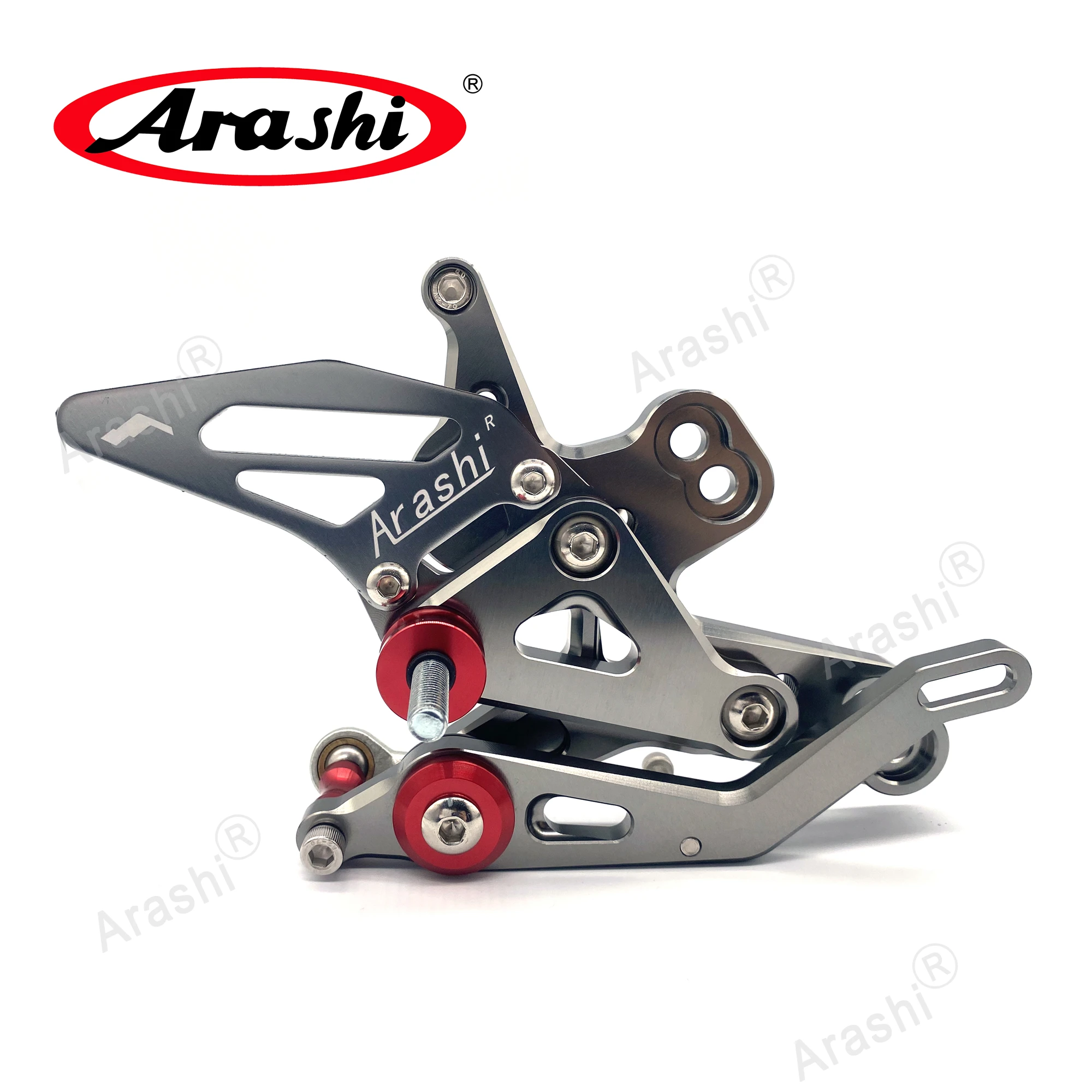 Arashi V1.0 rearset pour HONDA CBR650R / CB650R 2019-2025 e-embrayage CBR650F 2019-2025 pied de repos réglable
