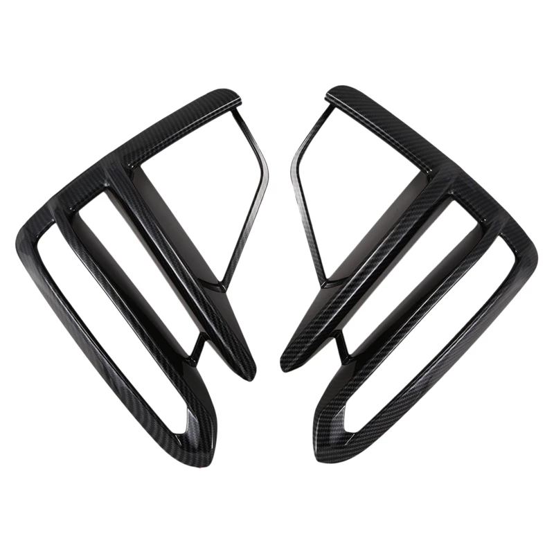 

Car Front Fog Lights Lamp Frame Cover Trim For Kia Forte / Cerato / K3 2019 2020 Carbon Fiber
