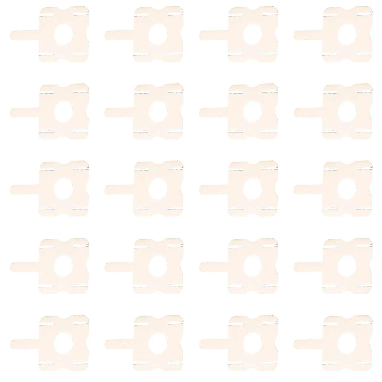 20 Pcs 4S Lithium Battery Pack Replacement Spot Welding Nickel Plated Sheet U-Shaped For Soldering Equipment Accessories
