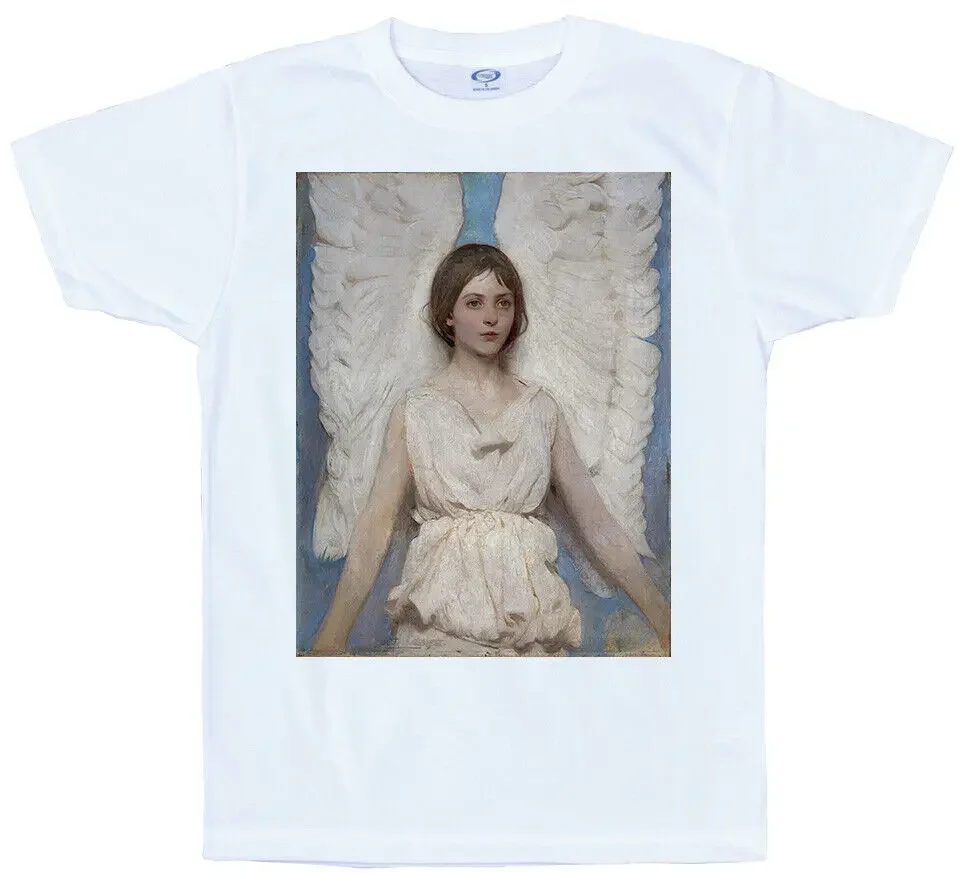 Abbott Handerson Thayer - Angel Painting T shirt Y2K tops Unisex Summer Short Sleeve