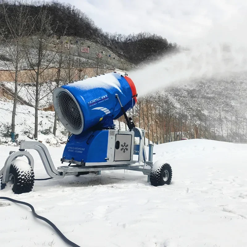 Newly Upgraded Outdoor Ski Equipment Artificial Snow Equipment Automatic Snow Machine