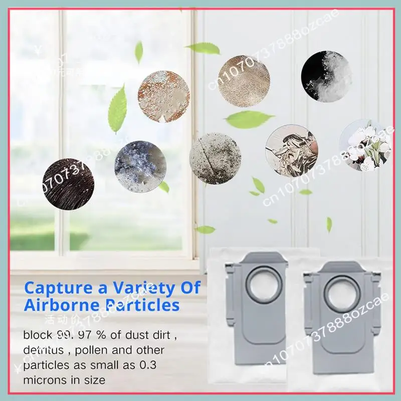 A26p 10 peças de reposição saco pó para roborock qv 35a/qr 598/qr 798 peças aspirador pó acessórios limpeza eficiente