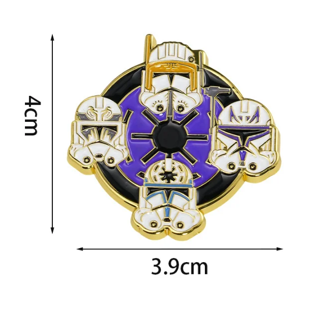 Cthulhu Leuchtturm Oktopus Cosplay Abzeichen Anime Cerberus Pin Gotischer Wolf Schädel Eulen Halloween Pin Jirai Kei Kostüm-Requisiten – Detail 14