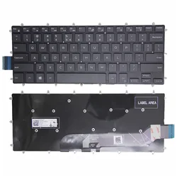 US Keyboard for DELL Latitude 3490 P89G,Inspiron 15-7000 7570 5578 7573 7380 P70F P58F P74G P83G P69G P75G