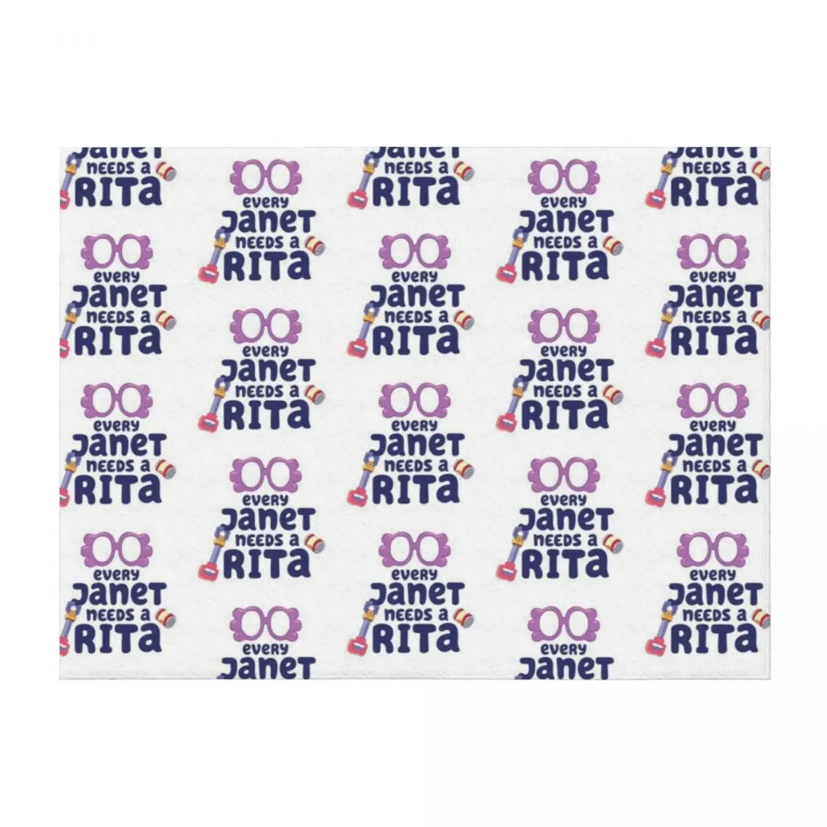 

Every Janet needs a Rita Throw Blanket For Decorative Sofa Blankets For Bed Plaid on the sofa Flannel Fabric Blankets