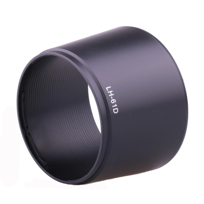 Lens Shade Camera Lens Hood Dustproof Protector LH-61D for Digital 40-150mm F4.0-5.6 Lens Prevents Light Dropship