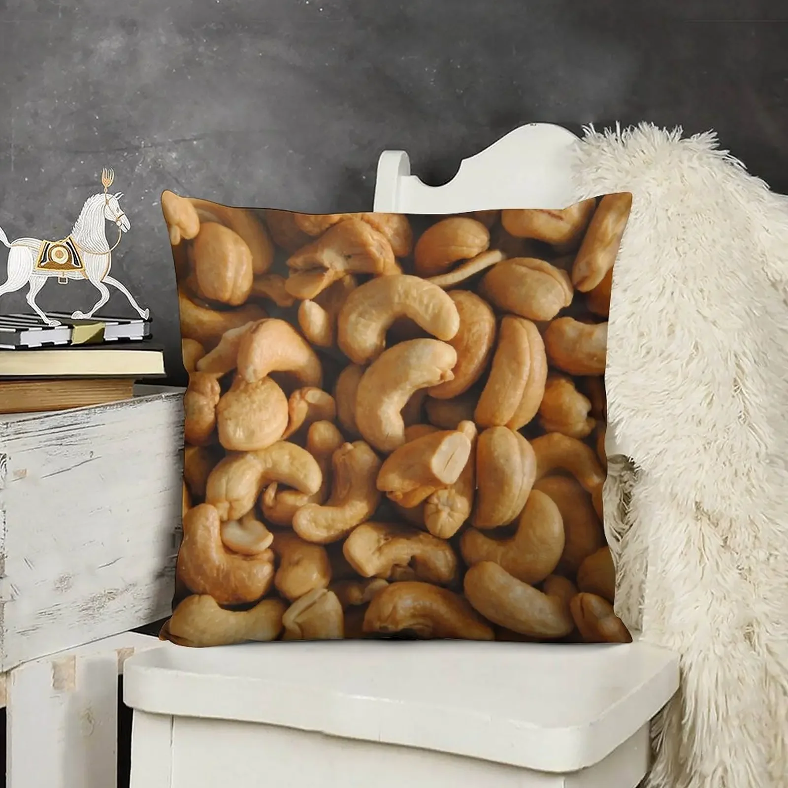 

Cashew Snack Throw Pillow Decorative Cushions For Luxury Sofa Sofa Cover Luxury Sofa Cushions Pillow Cover pillow