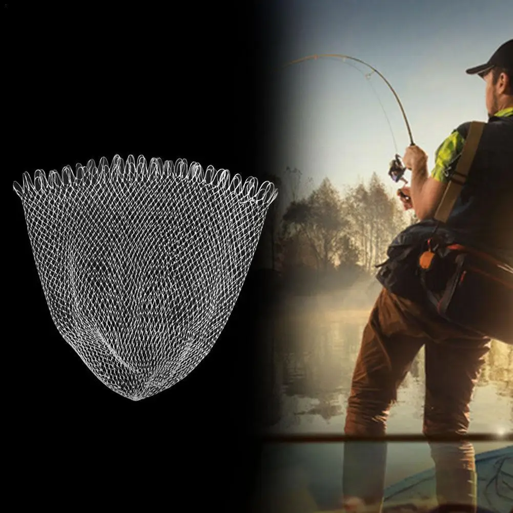 Nylon Fish Network Hand Cast Monofilament Fishing Net Float Trap Single Mesh Netting Tackle Tool Accessories