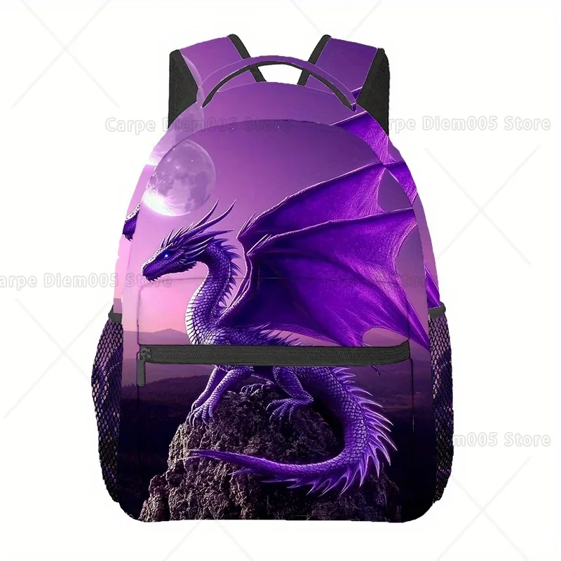 

Dragon Purple Cool Backpacks, Travel Hiking Backpacks, Computer Backpacks, Comfortable and Lightweight Back To Shcool