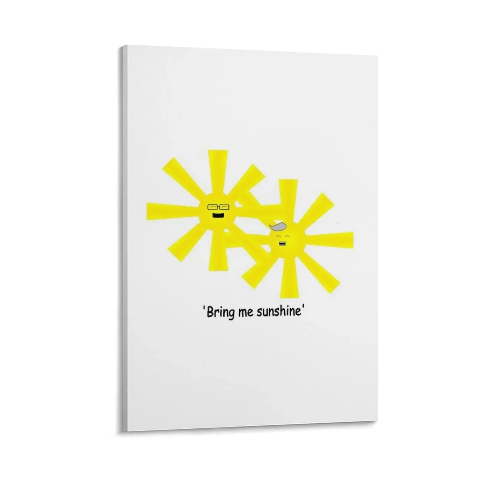 

Bring me sunshine Canvas Painting house decorations room decorations aesthetic anime room decor Decorative picture